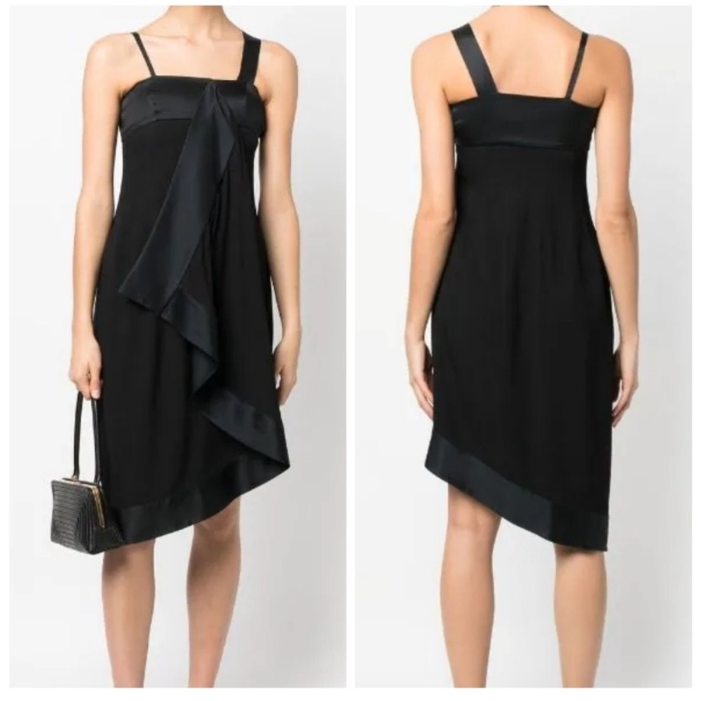 Christian Dior Black Silk Dress